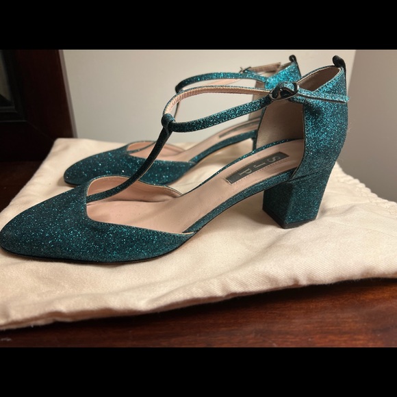 SJP shoes 👠 blue 37 EU/ 7 US - Picture 3 of 8
